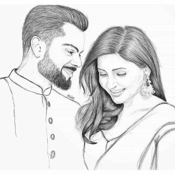 couple sketch